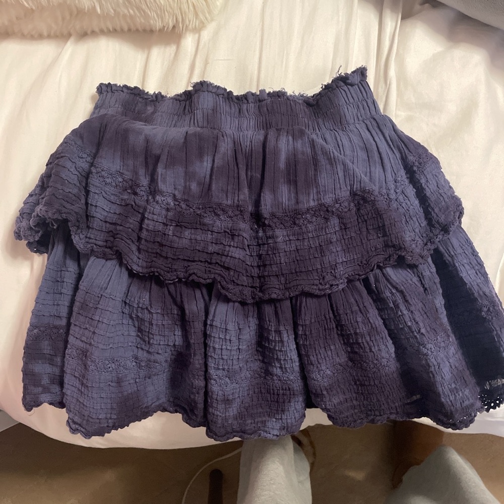 *DISCONTINUED* blue/navy aerie mini skirt